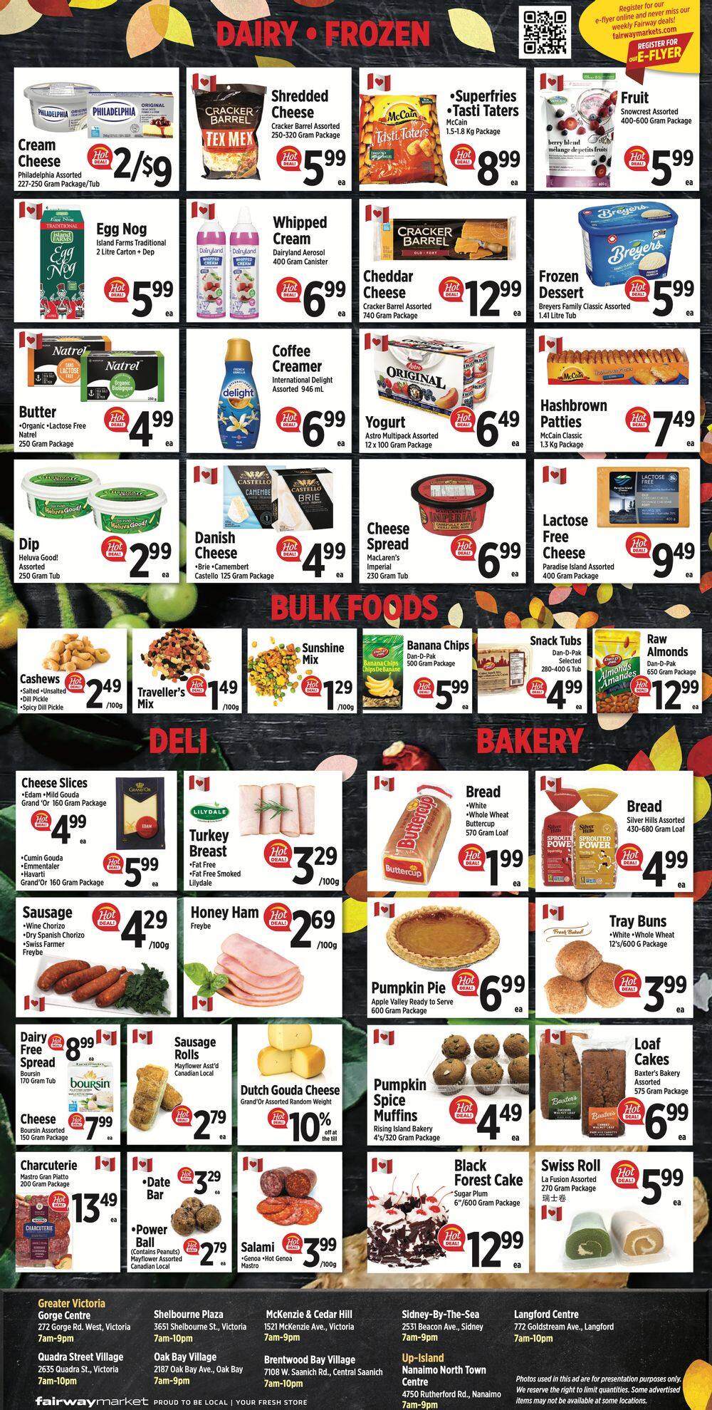 Fairway Market Flyer October 9 to 15