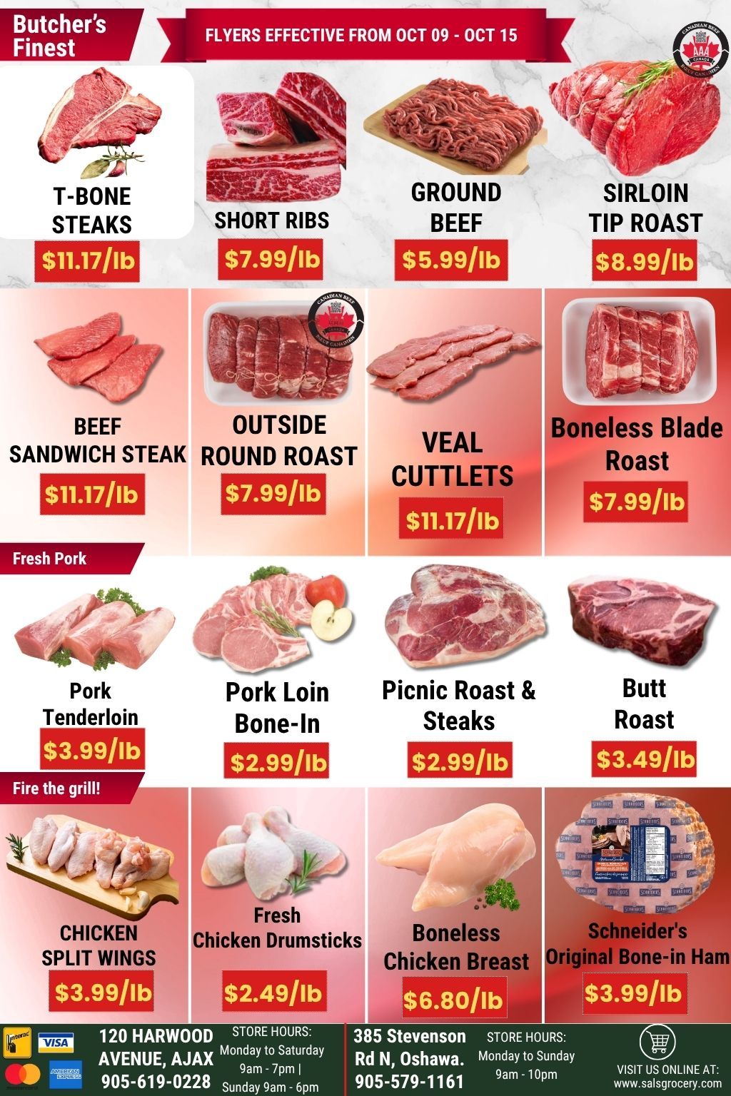 Sal's Grocery Flyer October 9 to 15