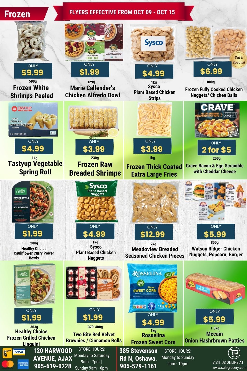 Sal's Grocery Flyer October 9 to 15