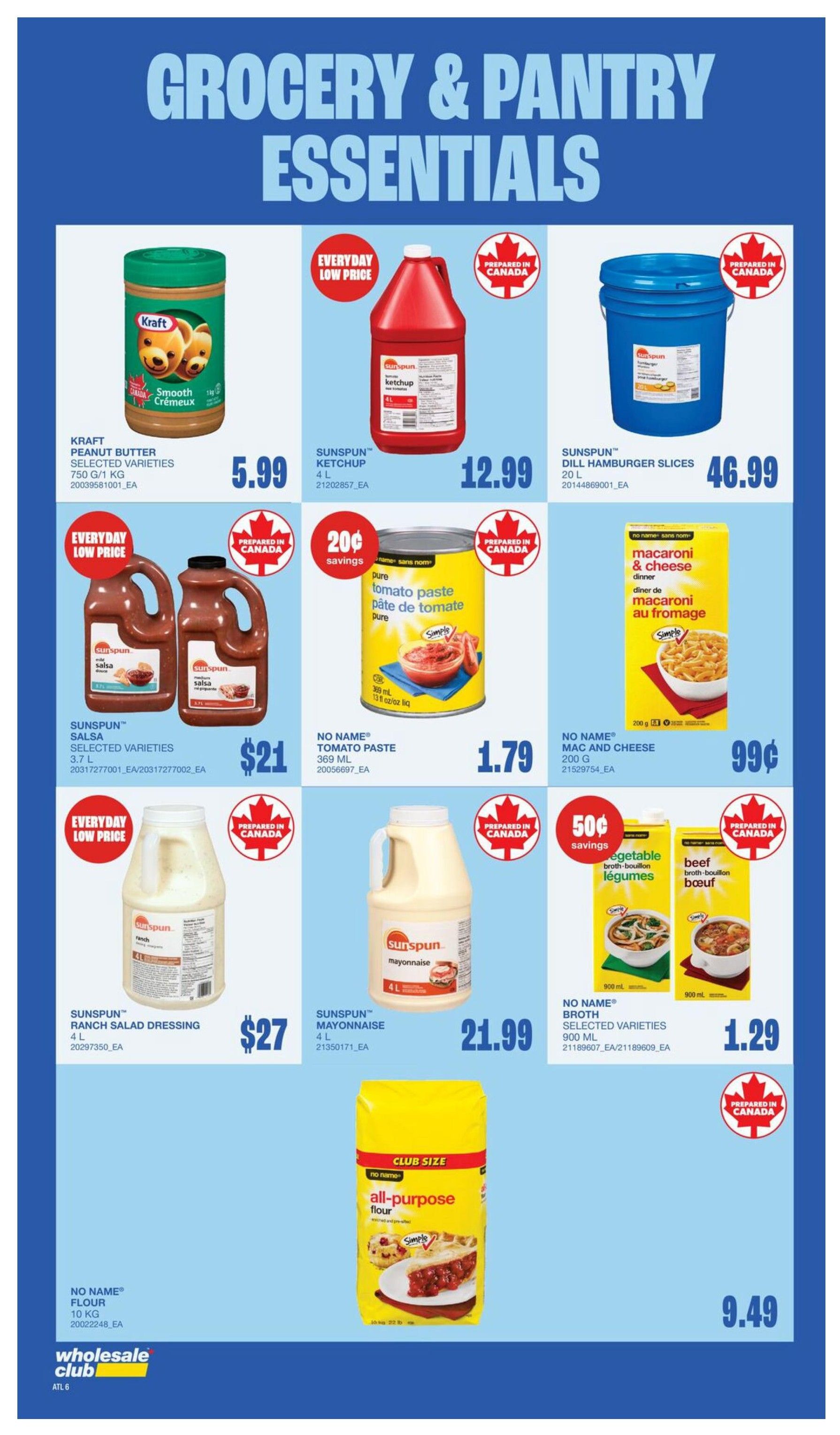 Wholesale Club (Atlantic) Flyer October 8 to 14