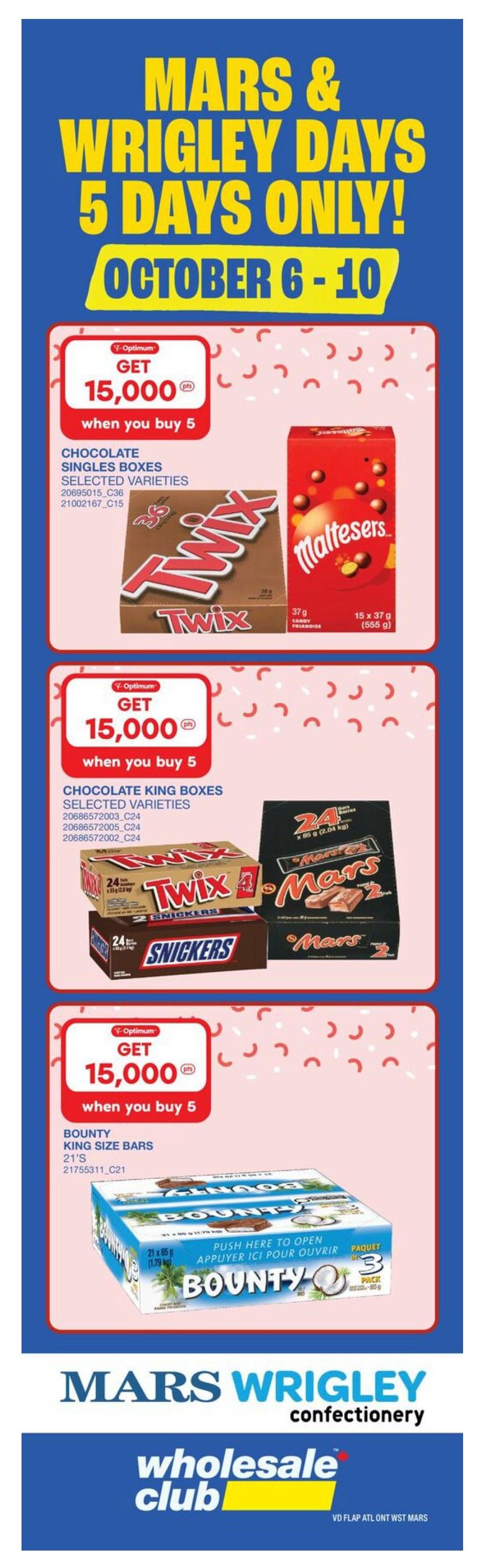 Wholesale Club (Atlantic) Flyer October 8 to 14