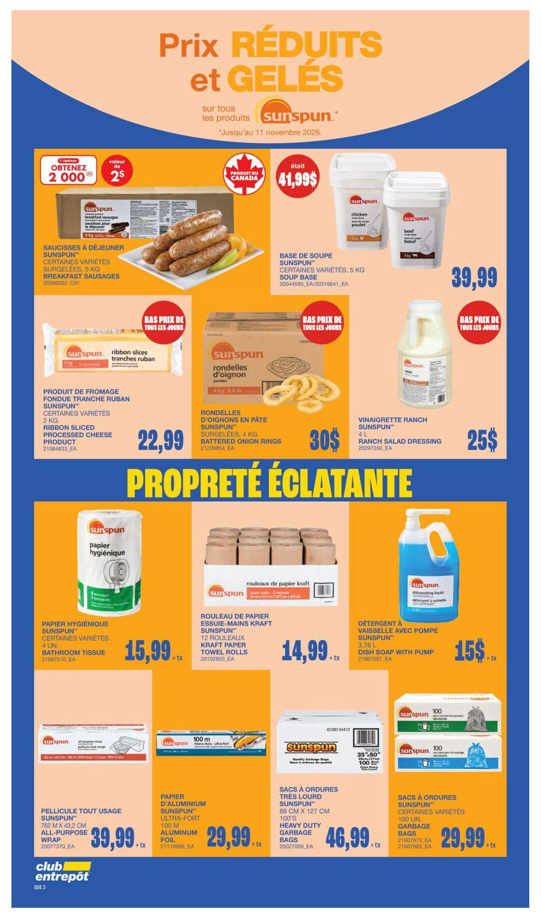Wholesale Club (QC) Flyer October 8 to 14