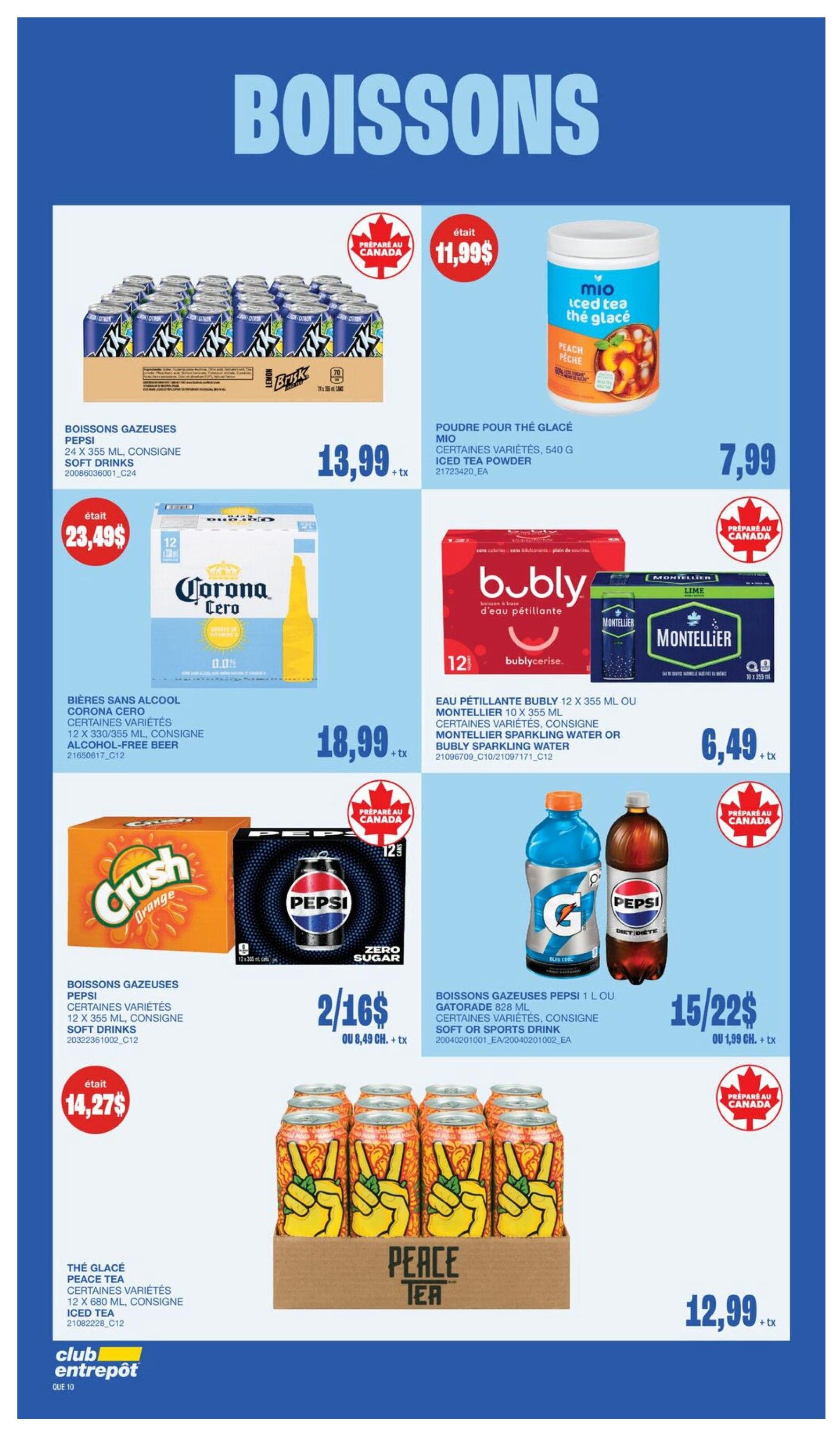 Wholesale Club (QC) Flyer October 8 to 14