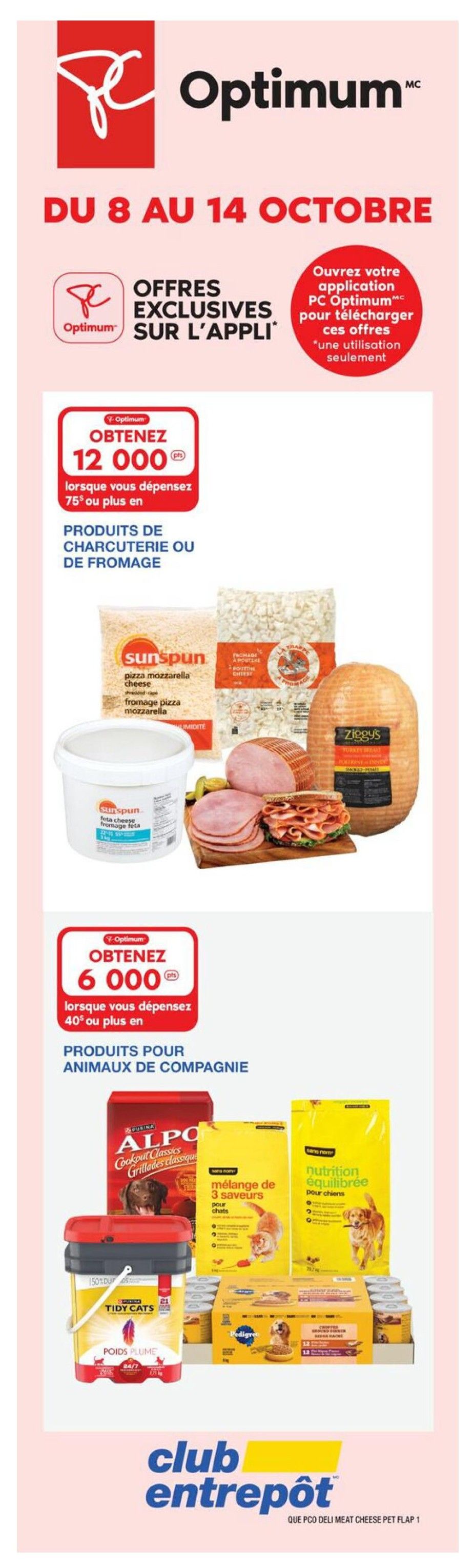 Wholesale Club (QC) Flyer October 8 to 14