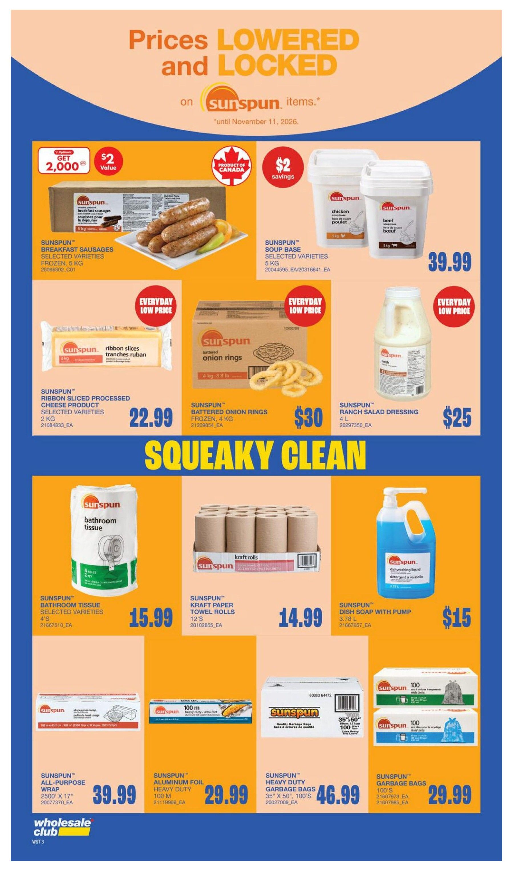 Wholesale Club (West) Flyer October 8 to 14