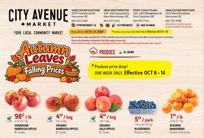 City Avenue Market Flyer October 8 to 21