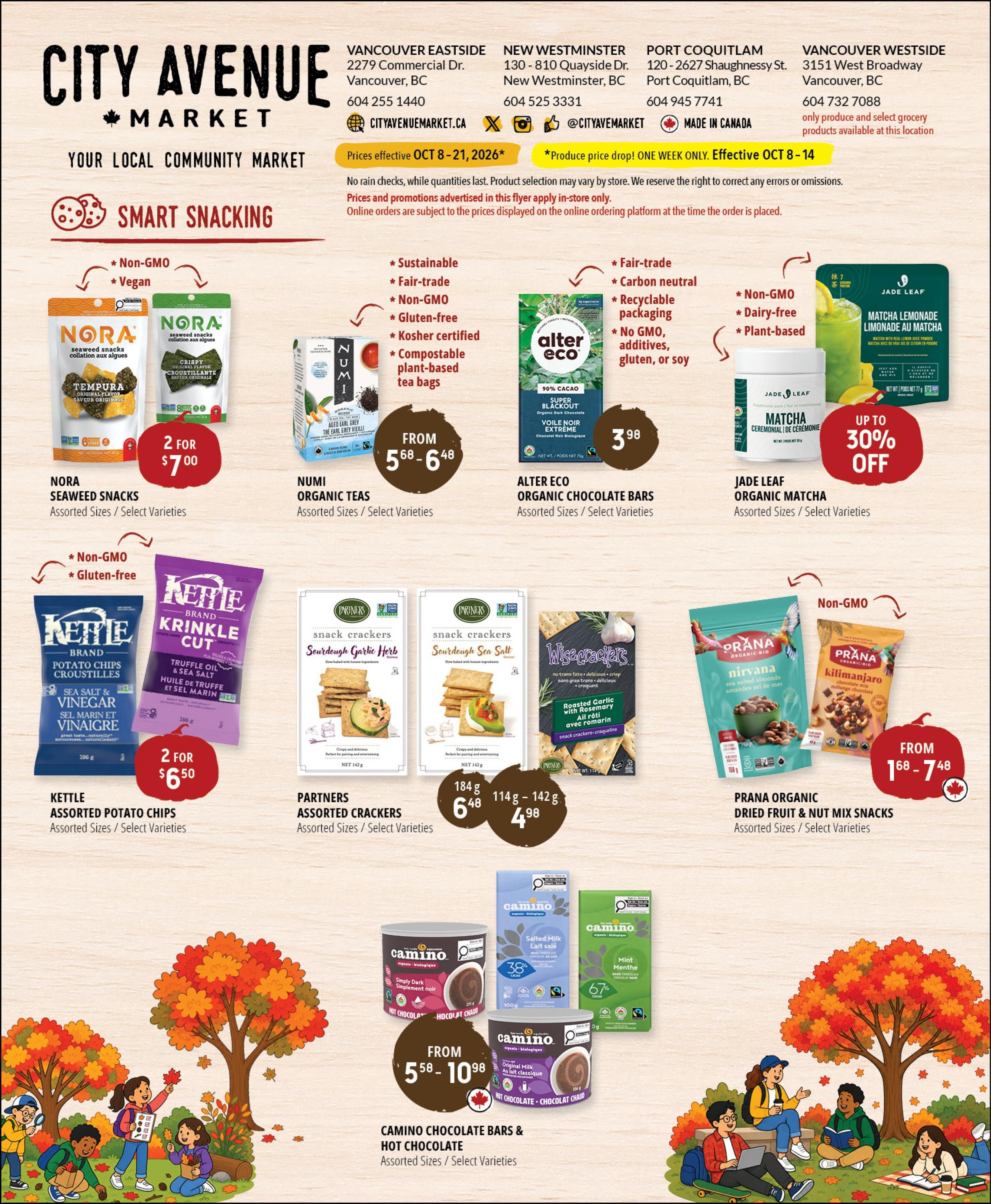 City Avenue Market Flyer October 8 to 21