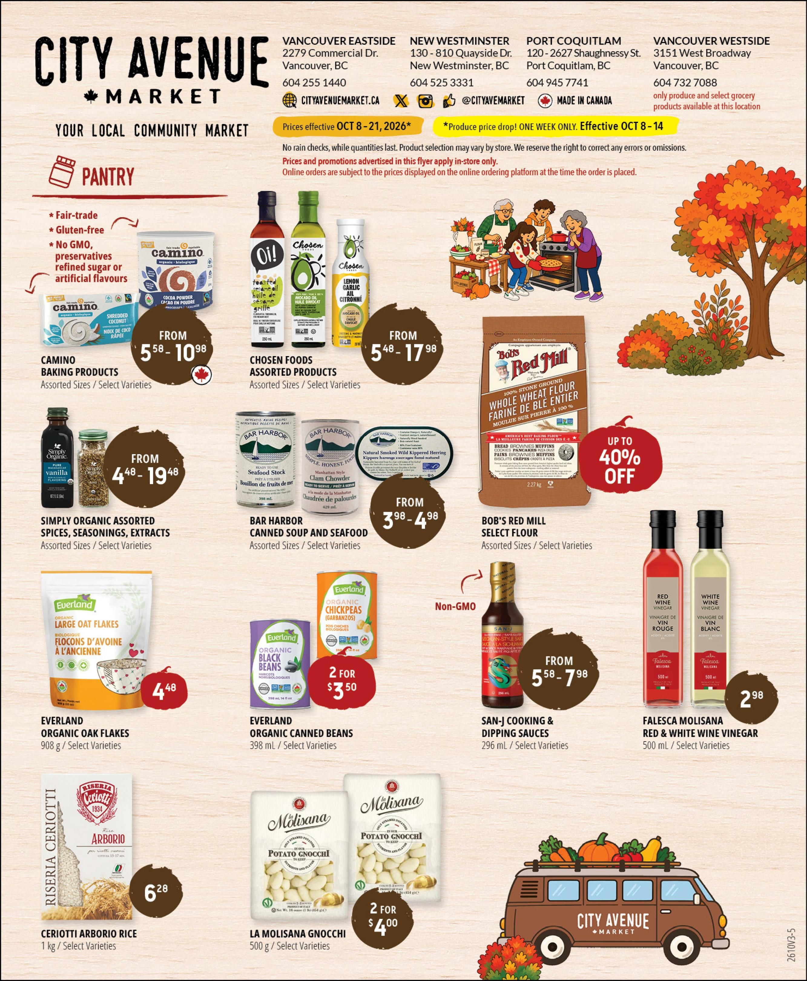 City Avenue Market Flyer October 8 to 21