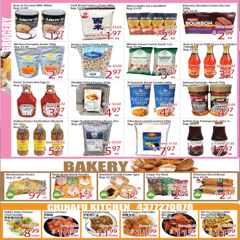 Sunny Foodmart (Markham) Flyer October 9 to 15