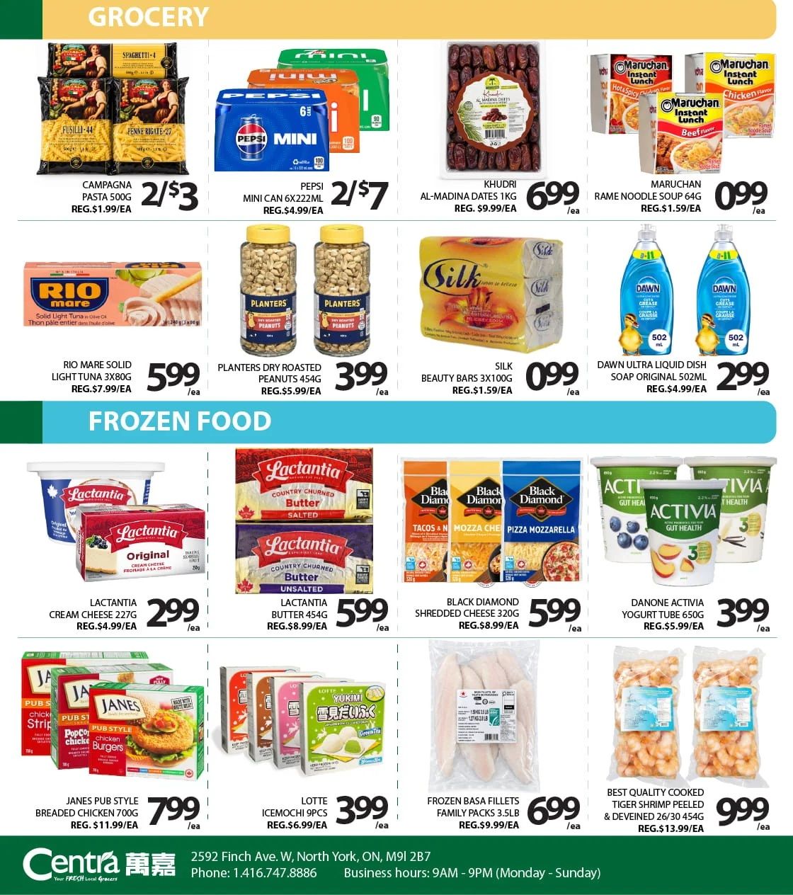 Centra Foods (North York) Flyer October 9 to 15