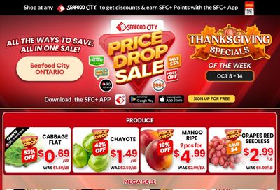 Seafood City Supermarket (ON) Flyer October 8 to 14