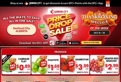 Seafood City Supermarket (AB) Flyer October 8 to 14