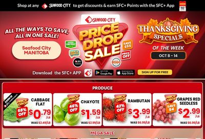 Seafood City Supermarket (MB) Flyer October 8 to 14