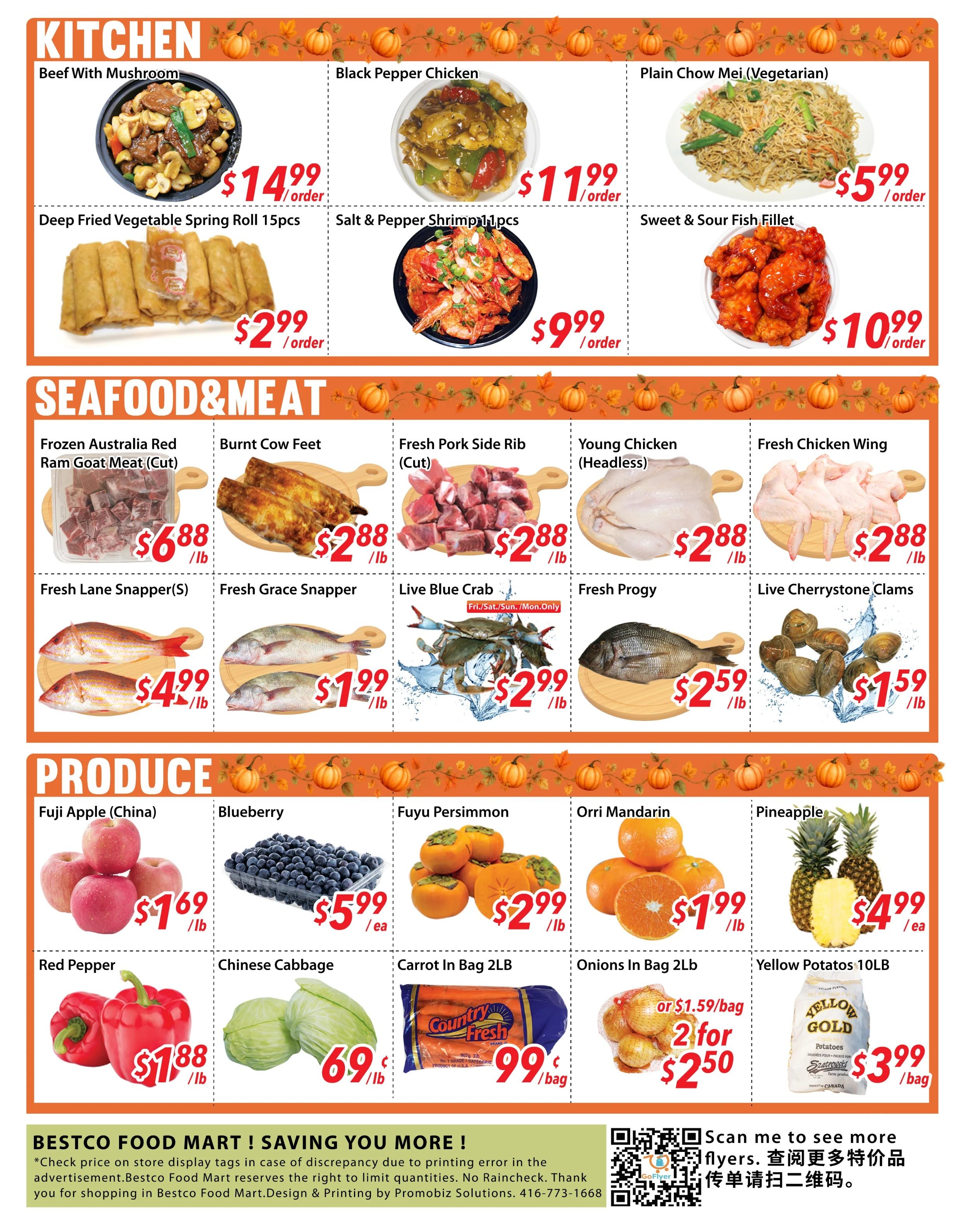 BestCo Food Mart (Etobicoke) Flyer October 9 to 15