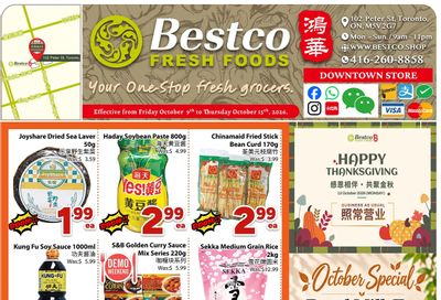 BestCo Food Mart (Downtown Toronto) Flyer October 9 to 15