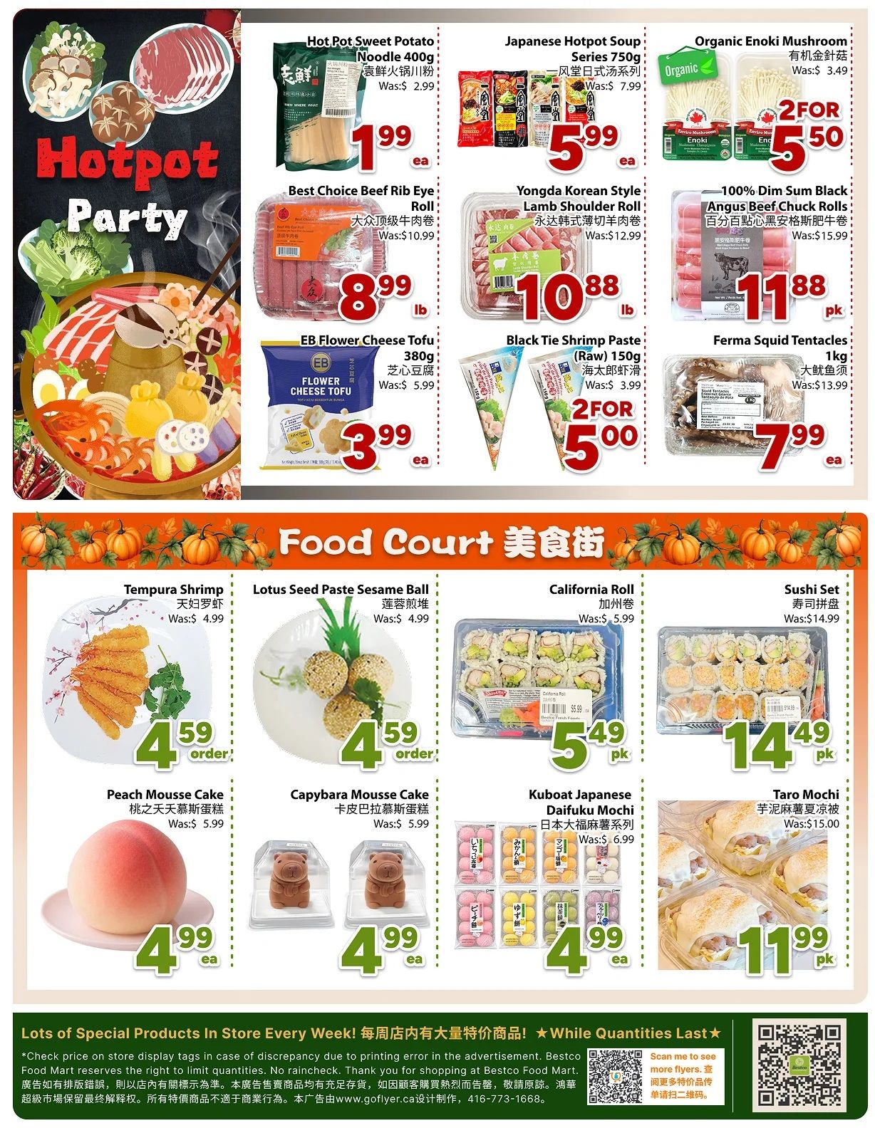 BestCo Food Mart (Downtown Toronto) Flyer October 9 to 15