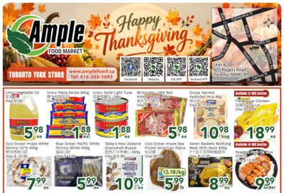 Ample Food Market (North York) Flyer October 9 to 15