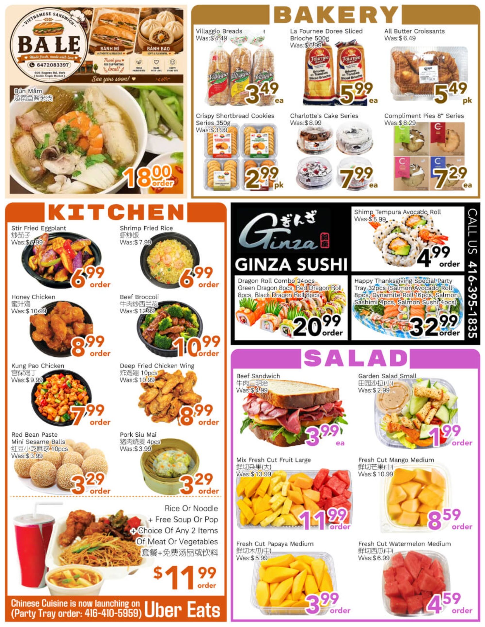 Ample Food Market (North York) Flyer October 9 to 15