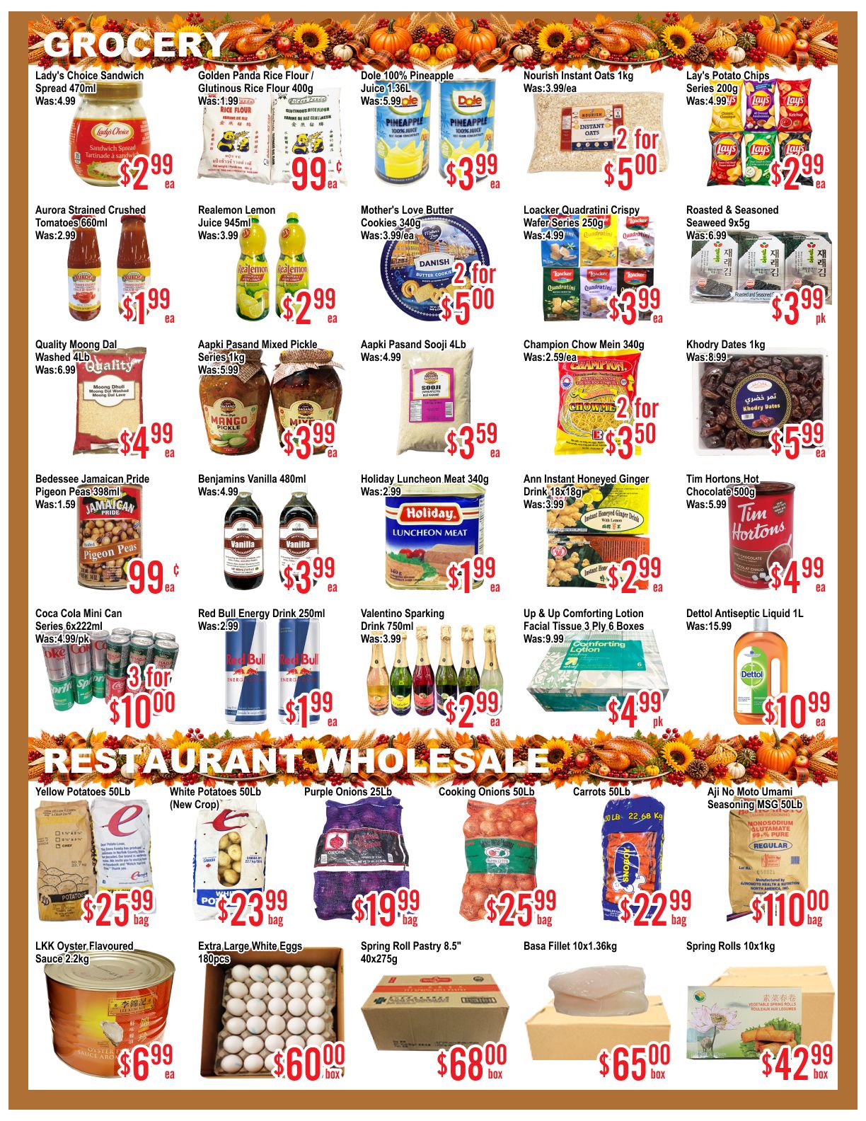 Skyland Food Mart Flyer October 9 to 15