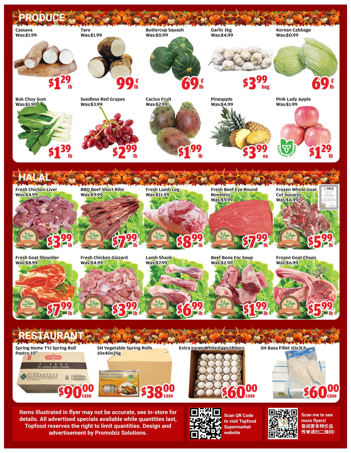 Top Food Supermarket Flyer October 9 to 15