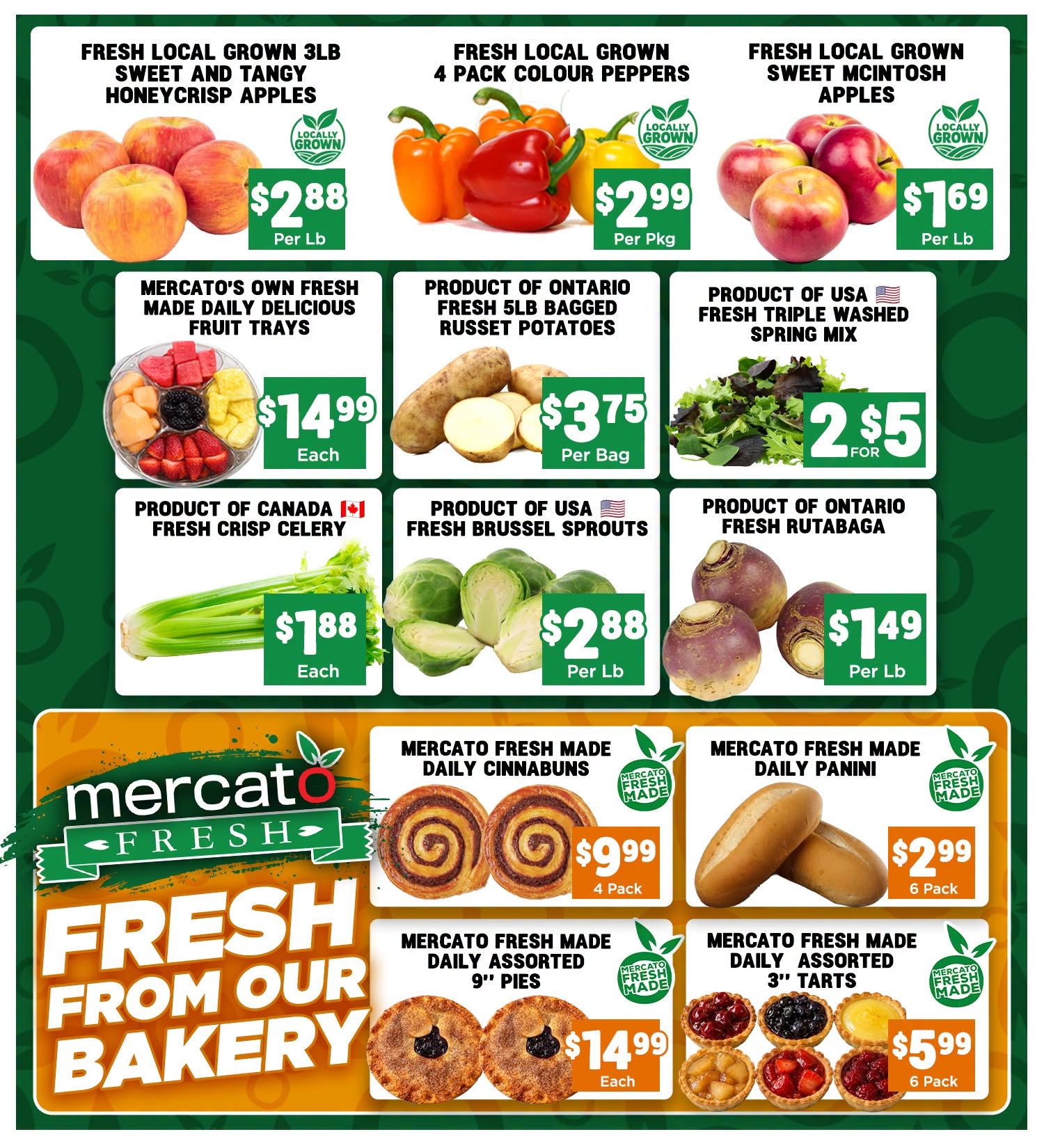 Mercato Fresh Flyer October 8 to 15