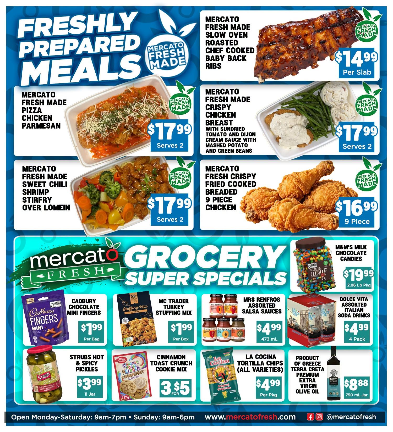 Mercato Fresh Flyer October 8 to 15