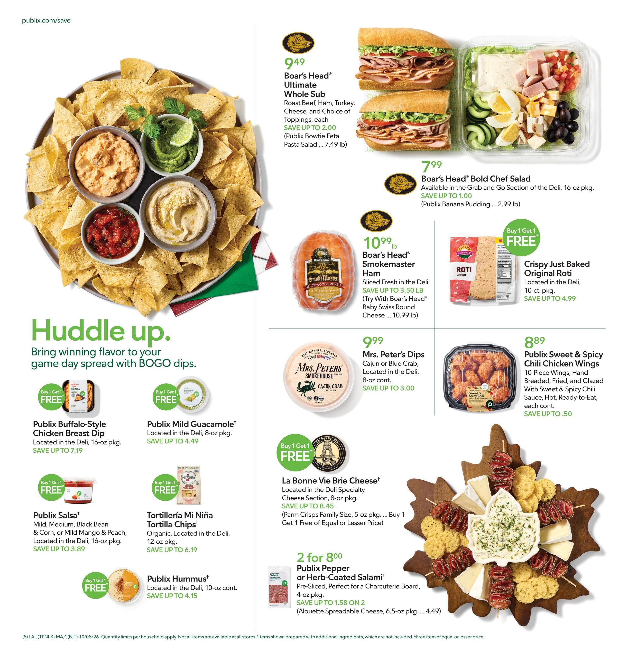 Publix (Cape Coral Area, FL) Weekly Ad October 8 - 14, 2026