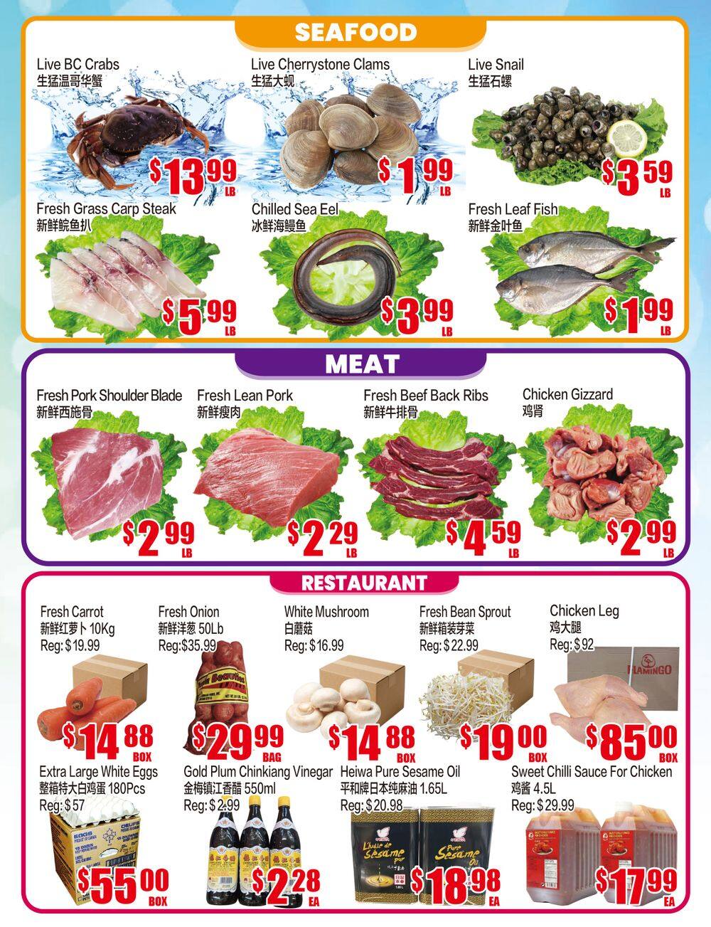 Fusion Supermarket (Unionville)  Flyer October 9 to 15