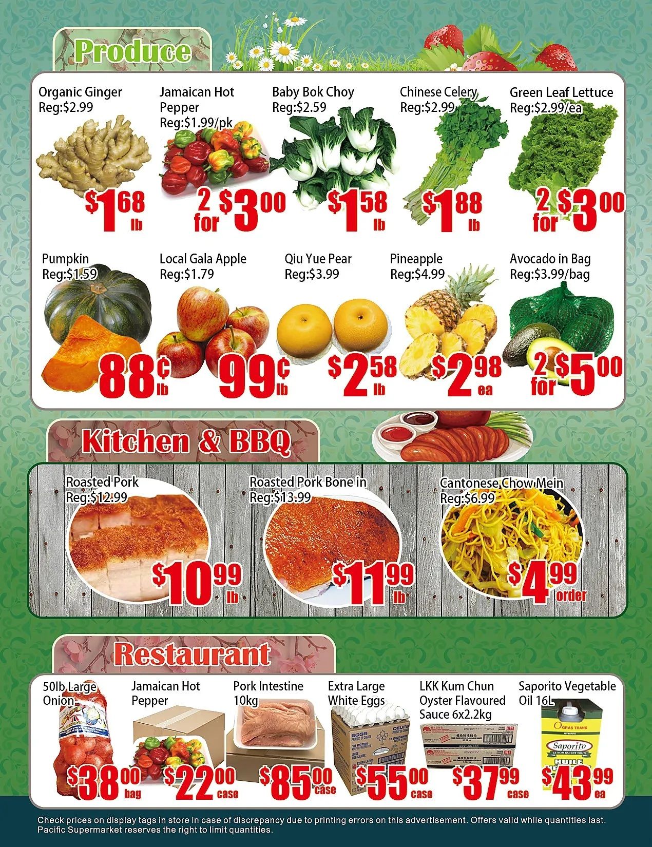 Pacific Fresh Food Market (North York) Flyer October 9 to 15