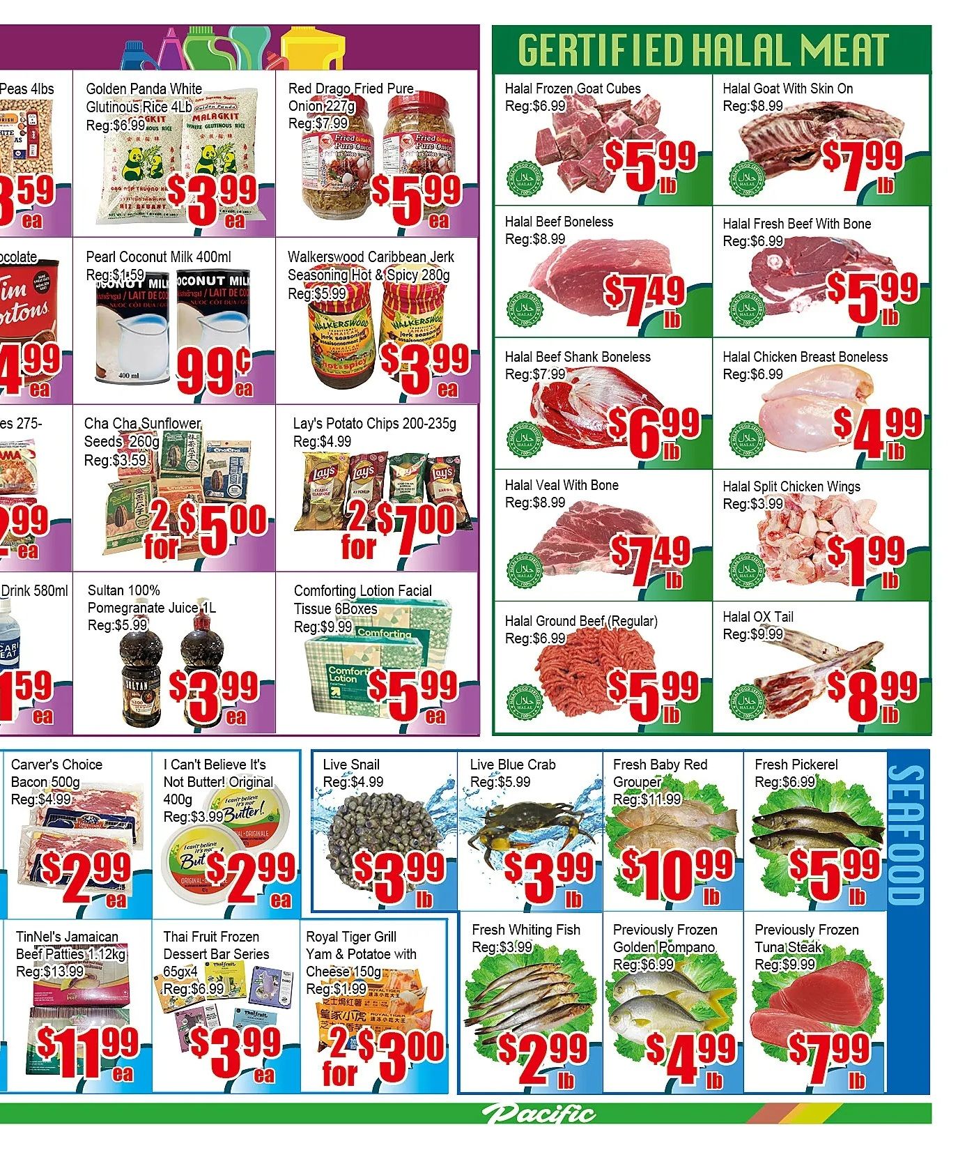 Pacific Fresh Food Market (Pickering) Flyer October 9 to 15