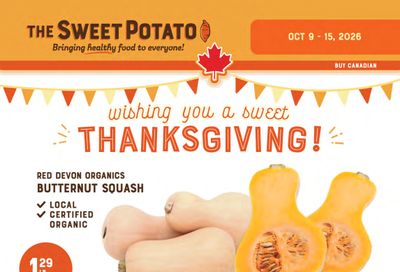 The Sweet Potato Flyer October 9 to 15