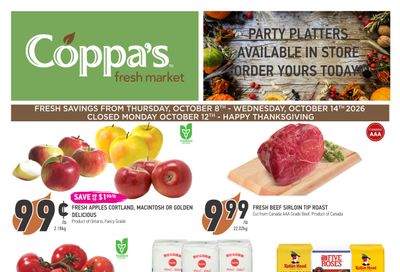 Coppa's Fresh Market Flyer October 8 to 14