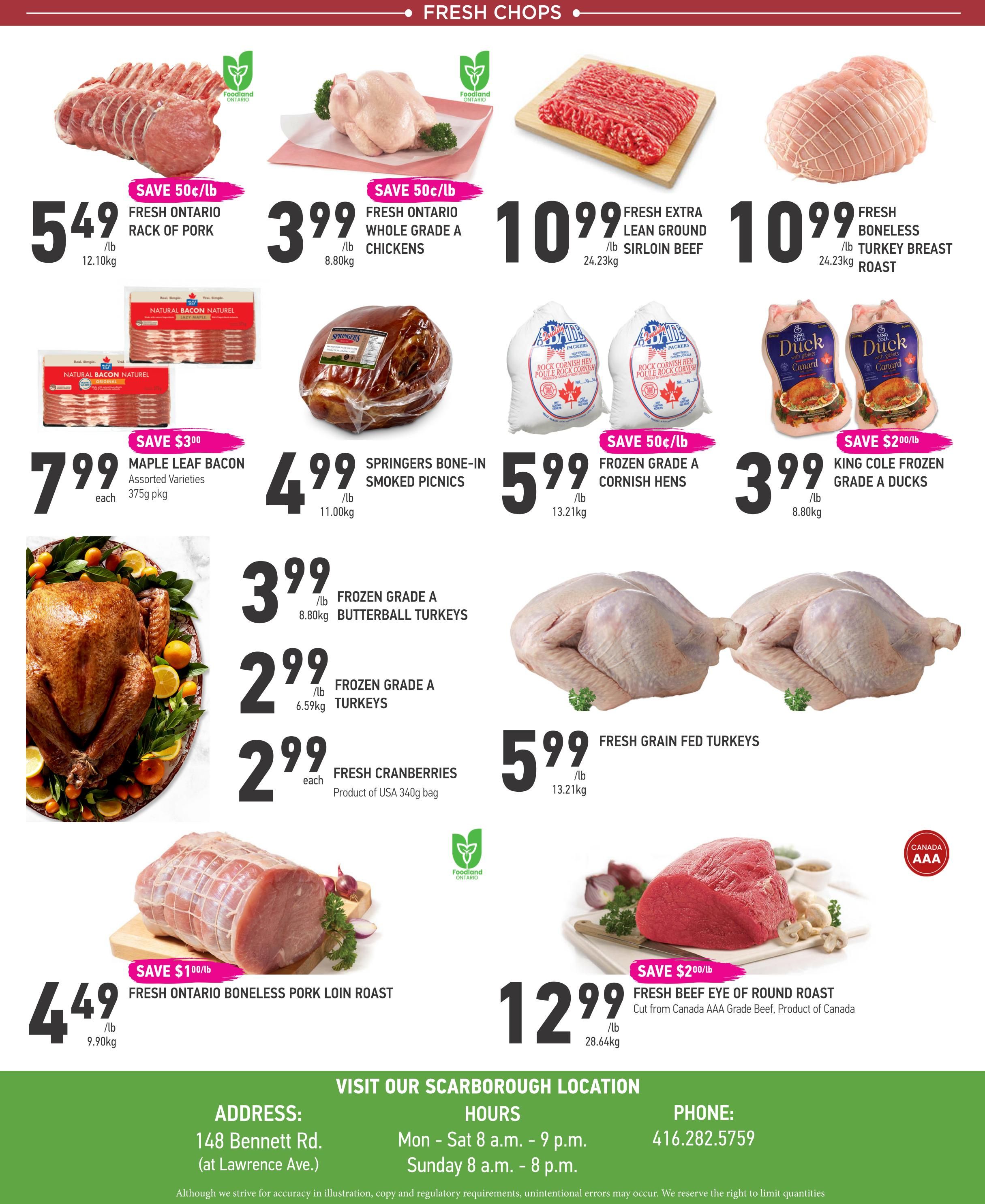 Coppa's Fresh Market Flyer October 8 to 14
