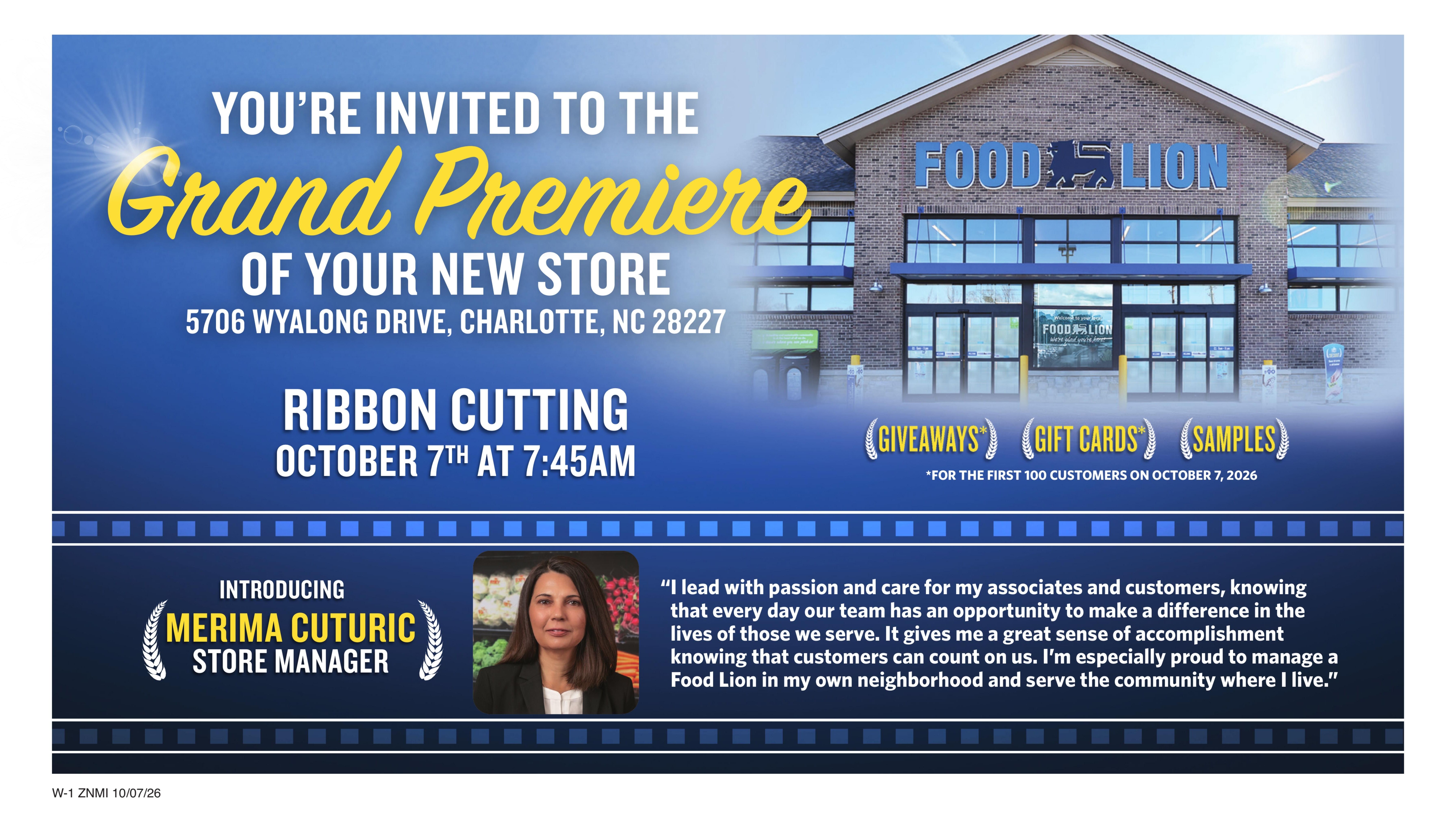 Food Lion (Charlotte Area, NC) Weekly Ad October 7 - 13, 2026