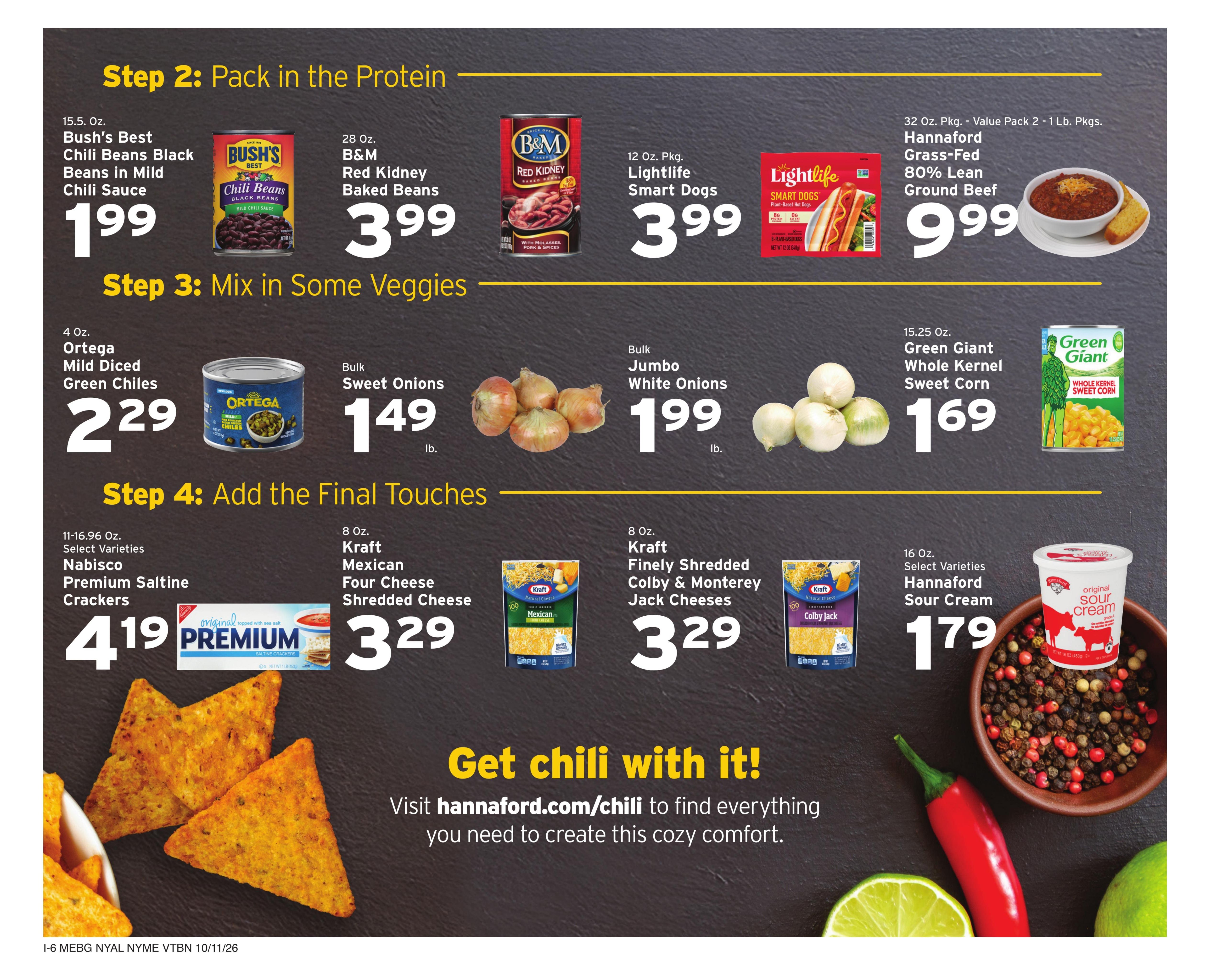 Hannaford (Albany Area, NY) Week 42 Flyer for Flipp Weekly Ad October 11 - 17, 2026