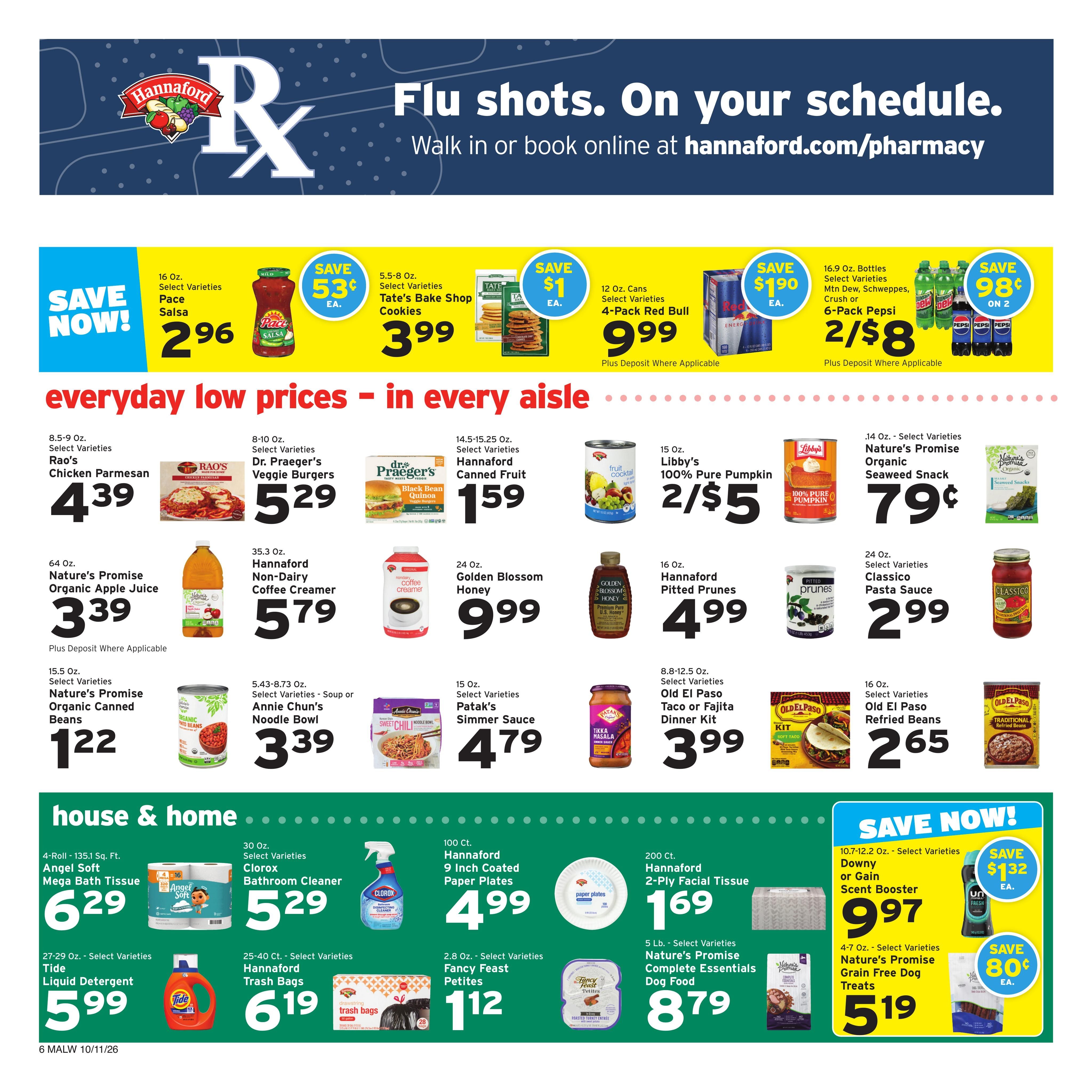 Hannaford (Athol Area, MA) Week 42 Flyer for Flipp Weekly Ad October 11 - 17, 2026