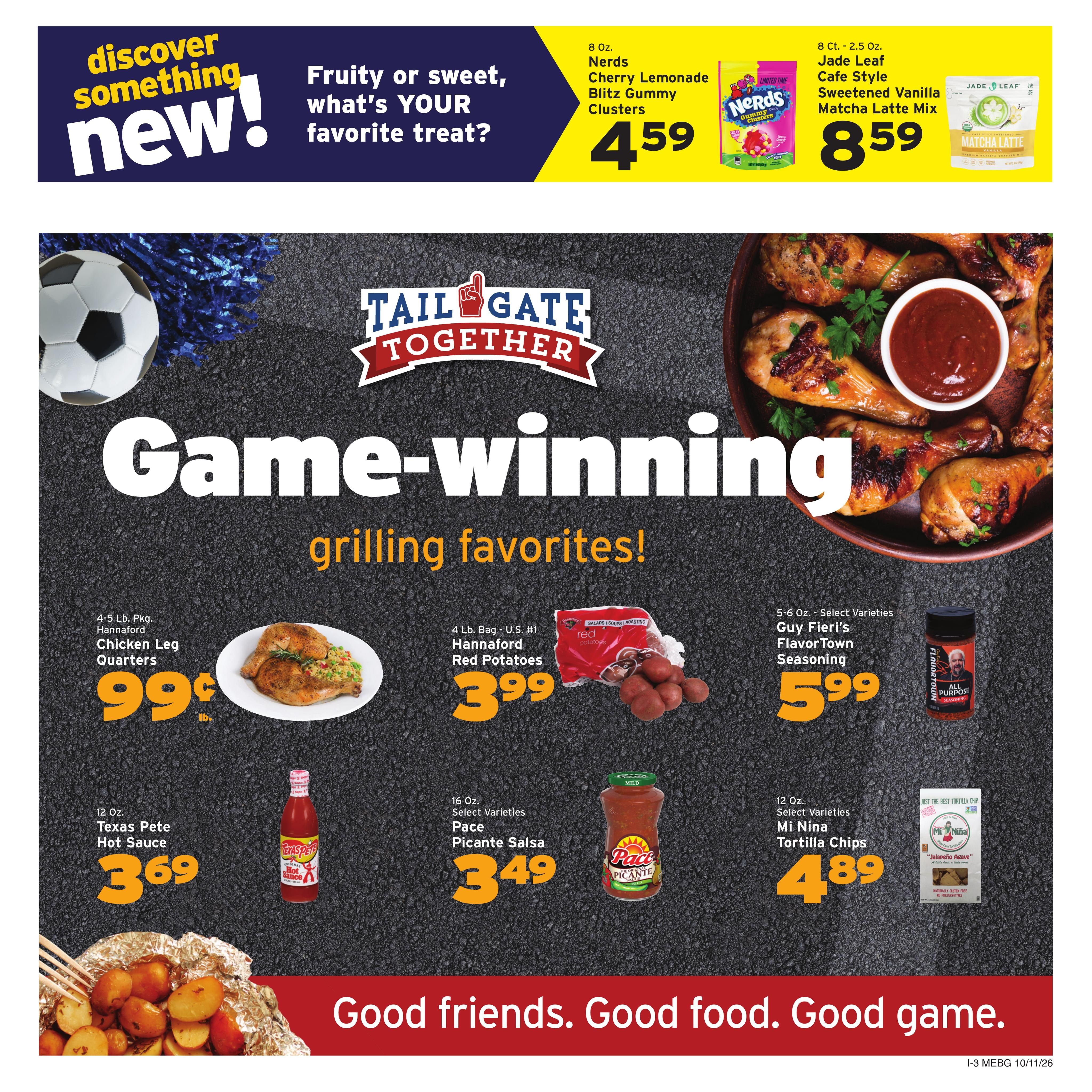 Hannaford (Augusta Area, ME) Week 42 Flyer for Flipp Weekly Ad October 11 - 17, 2026