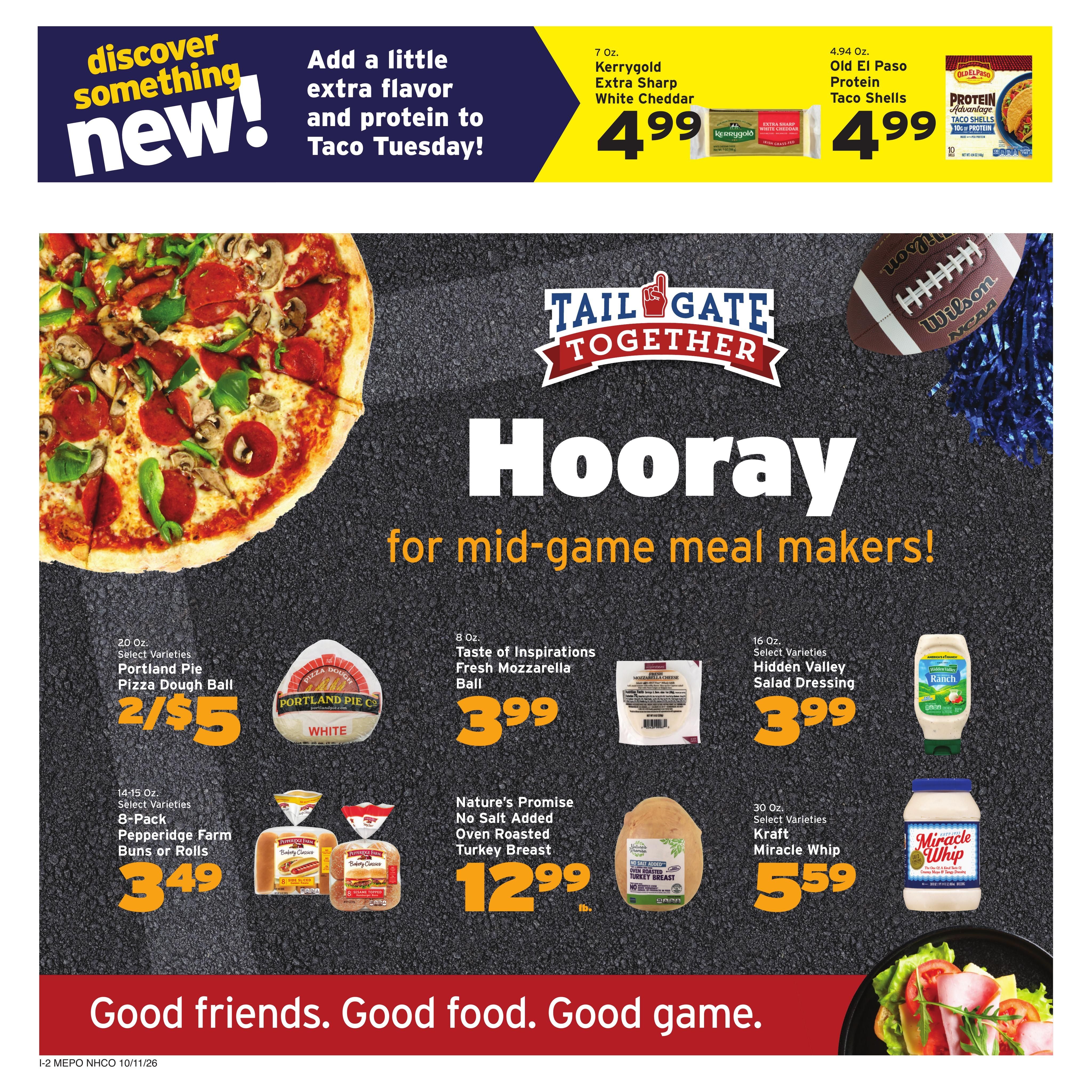 Hannaford (Portland Area, ME) Week 42 Flyer for Flipp Weekly Ad October 11 - 17, 2026