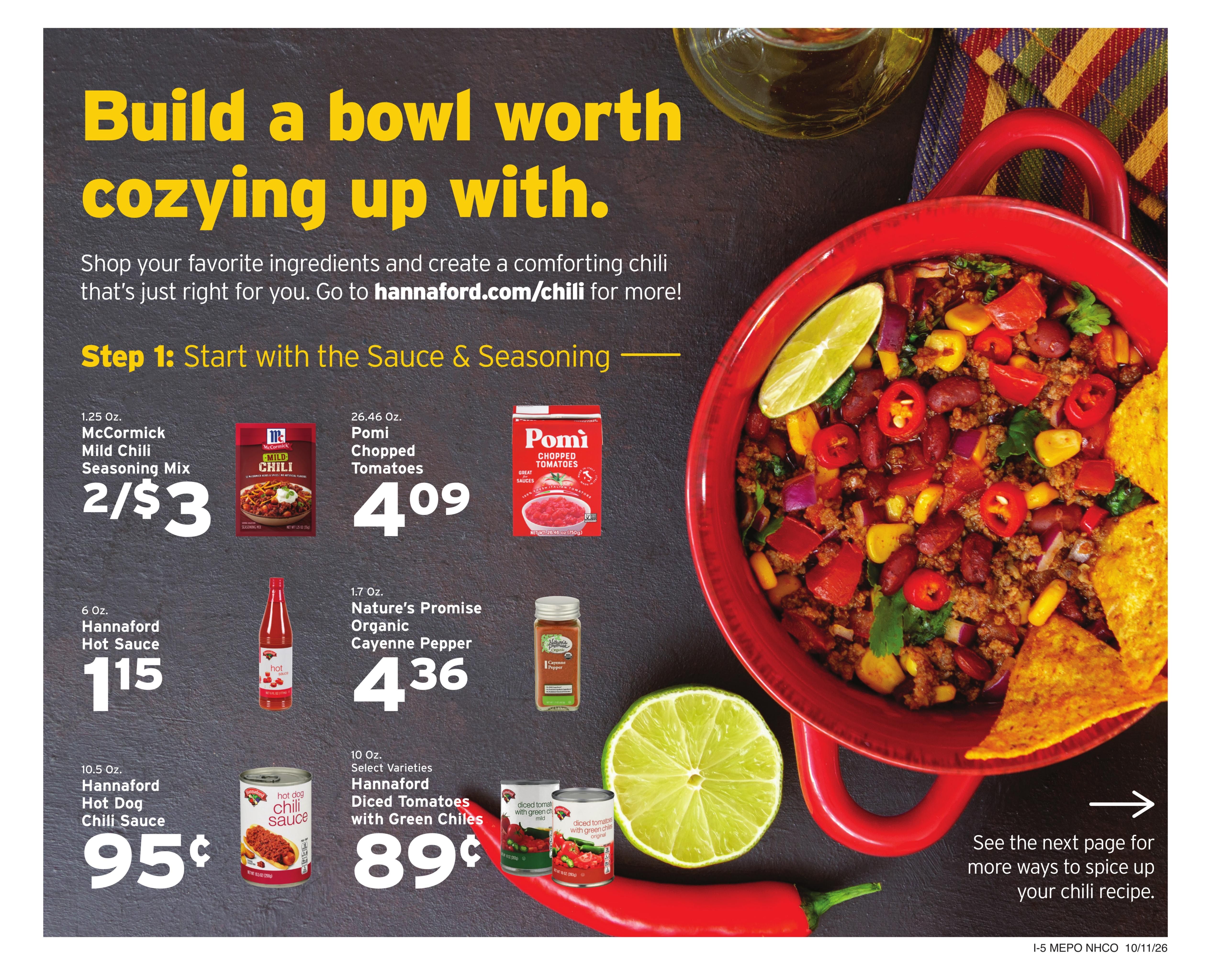 Hannaford (Portland Area, ME) Week 42 Flyer for Flipp Weekly Ad October 11 - 17, 2026