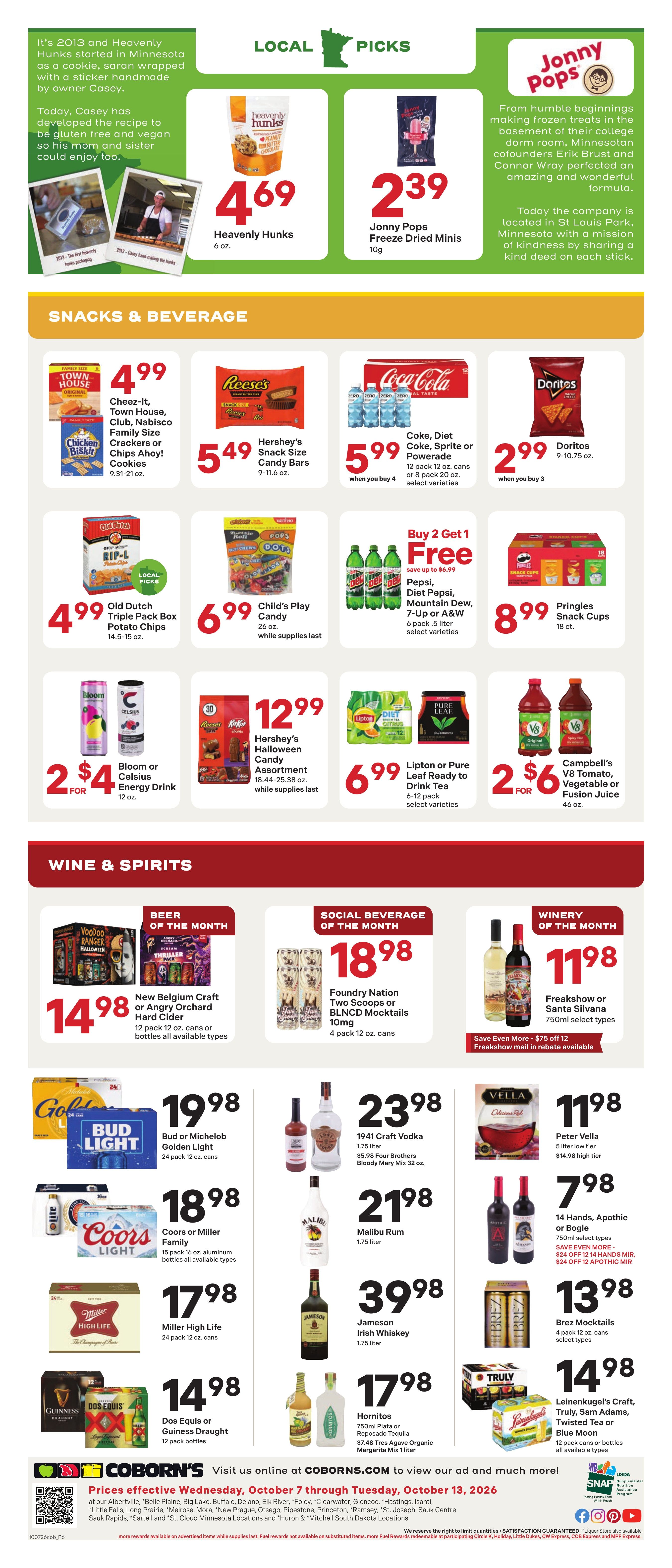 Coborn's Weekly Ad October 7 - 13, 2026