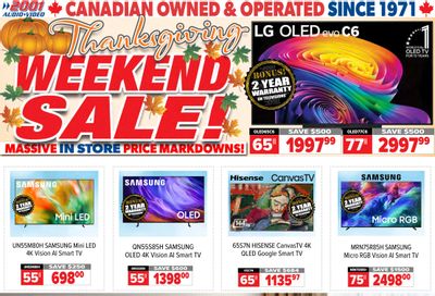 2001 Audio Video Flyer October 9 to 15