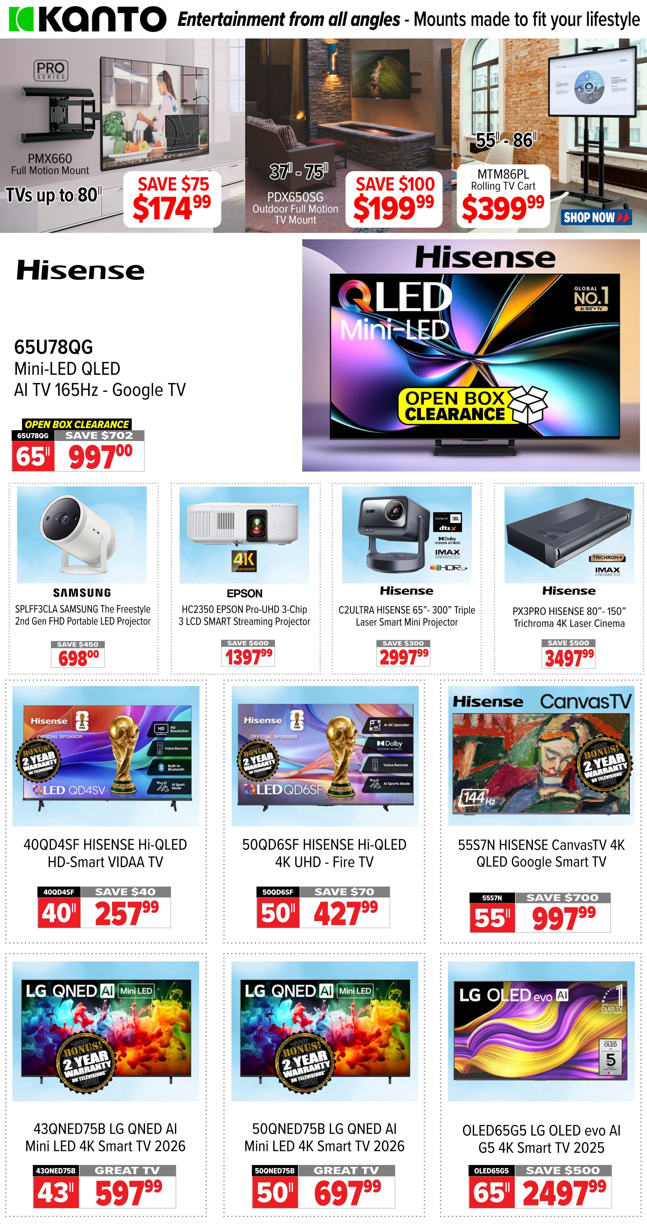 2001 Audio Video Flyer October 9 to 15