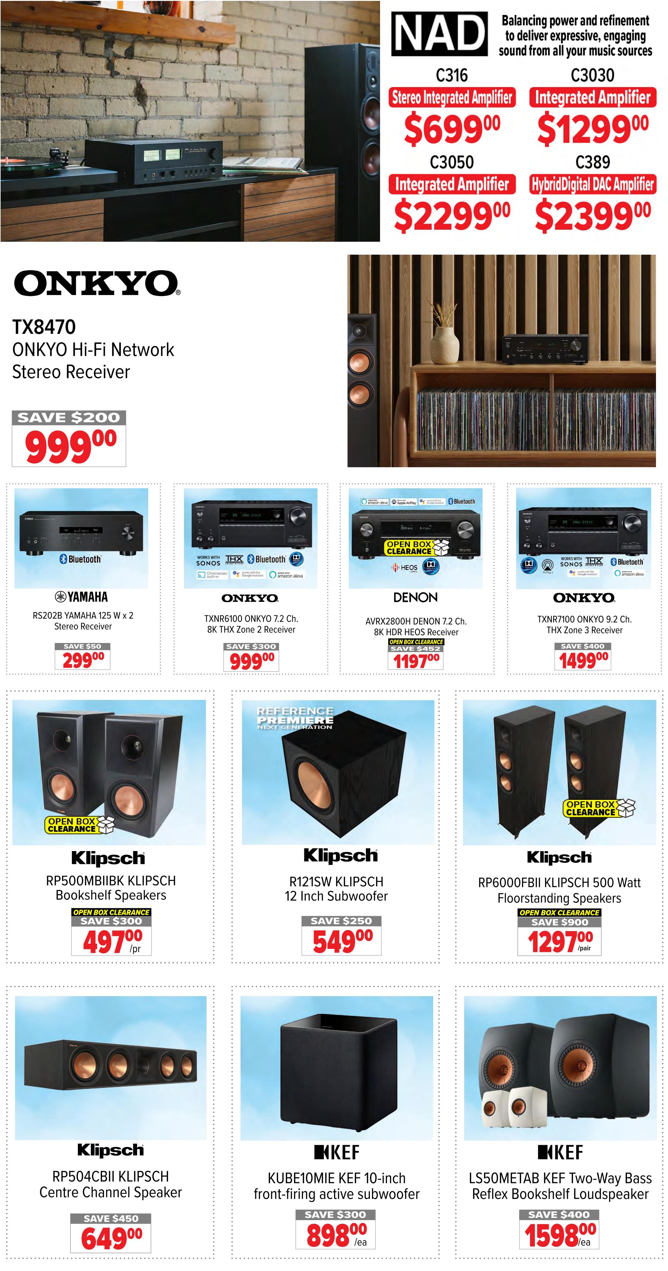 2001 Audio Video Flyer October 9 to 15