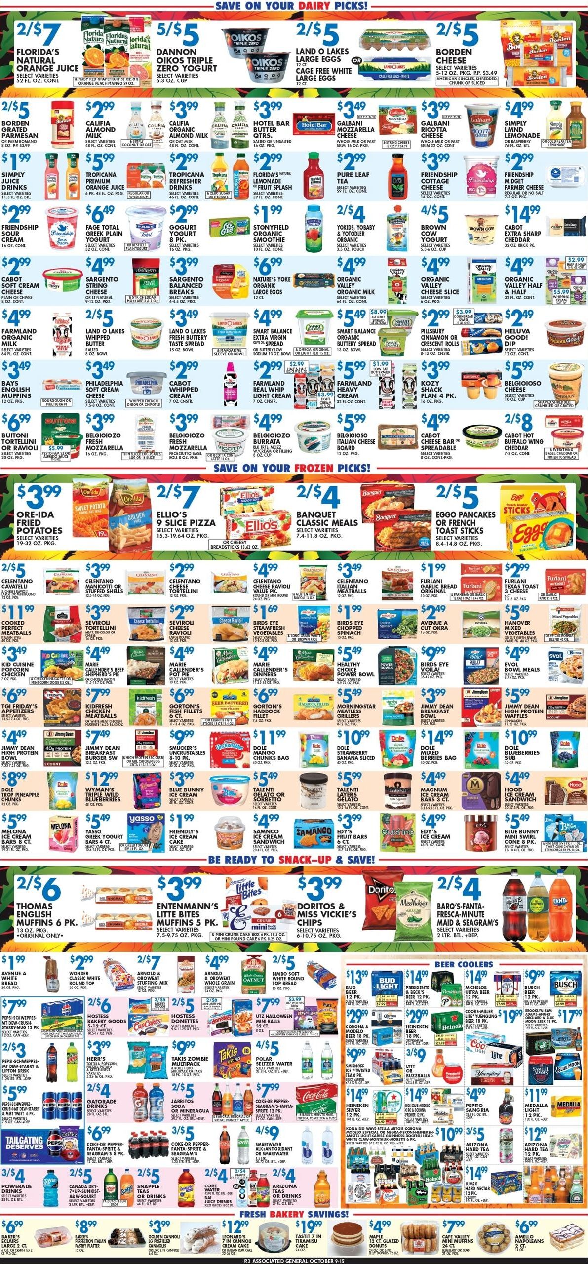 Associated Supermarkets (Haddonfield Area, NJ) Weekly Ad October 9 - 15, 2026