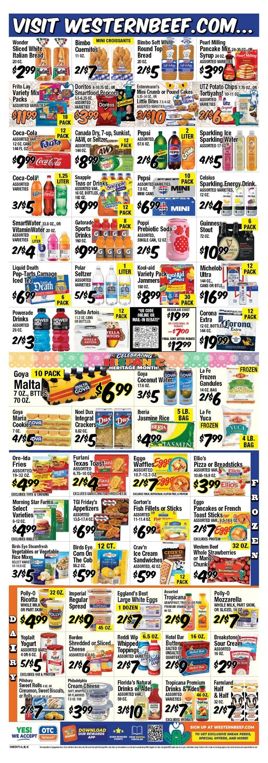 Western Beef (Carle Place Area, NY) Weekly Ad October 8 - 14, 2026