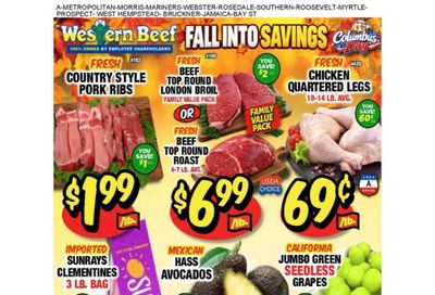 Western Beef (Elizabeth Area, NJ) Weekly Ad October 8 - 14, 2026
