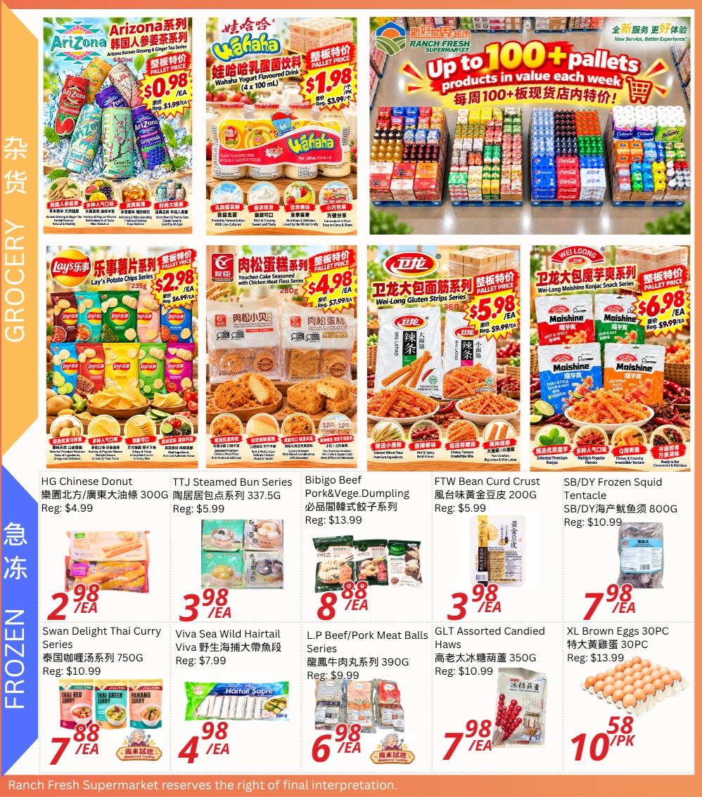Ranch Fresh Supermarket Flyer October 9 to 15