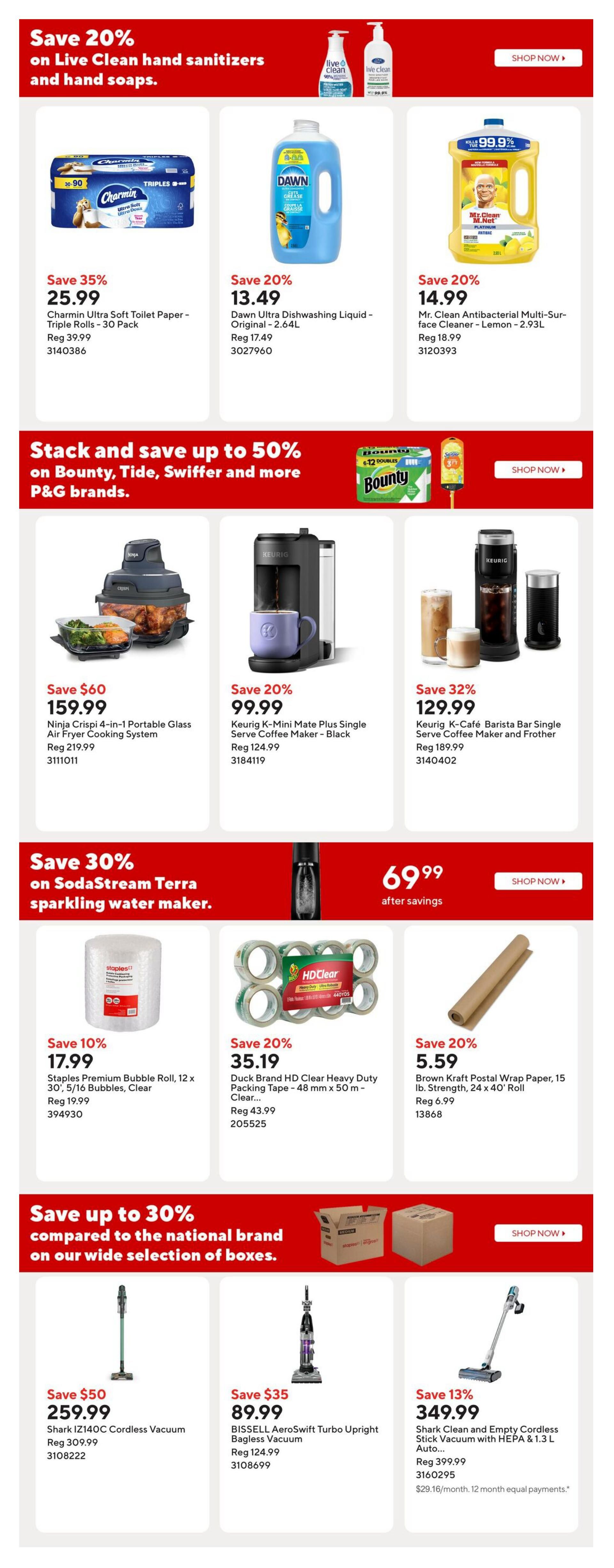 Staples Flyer October 9 to 15