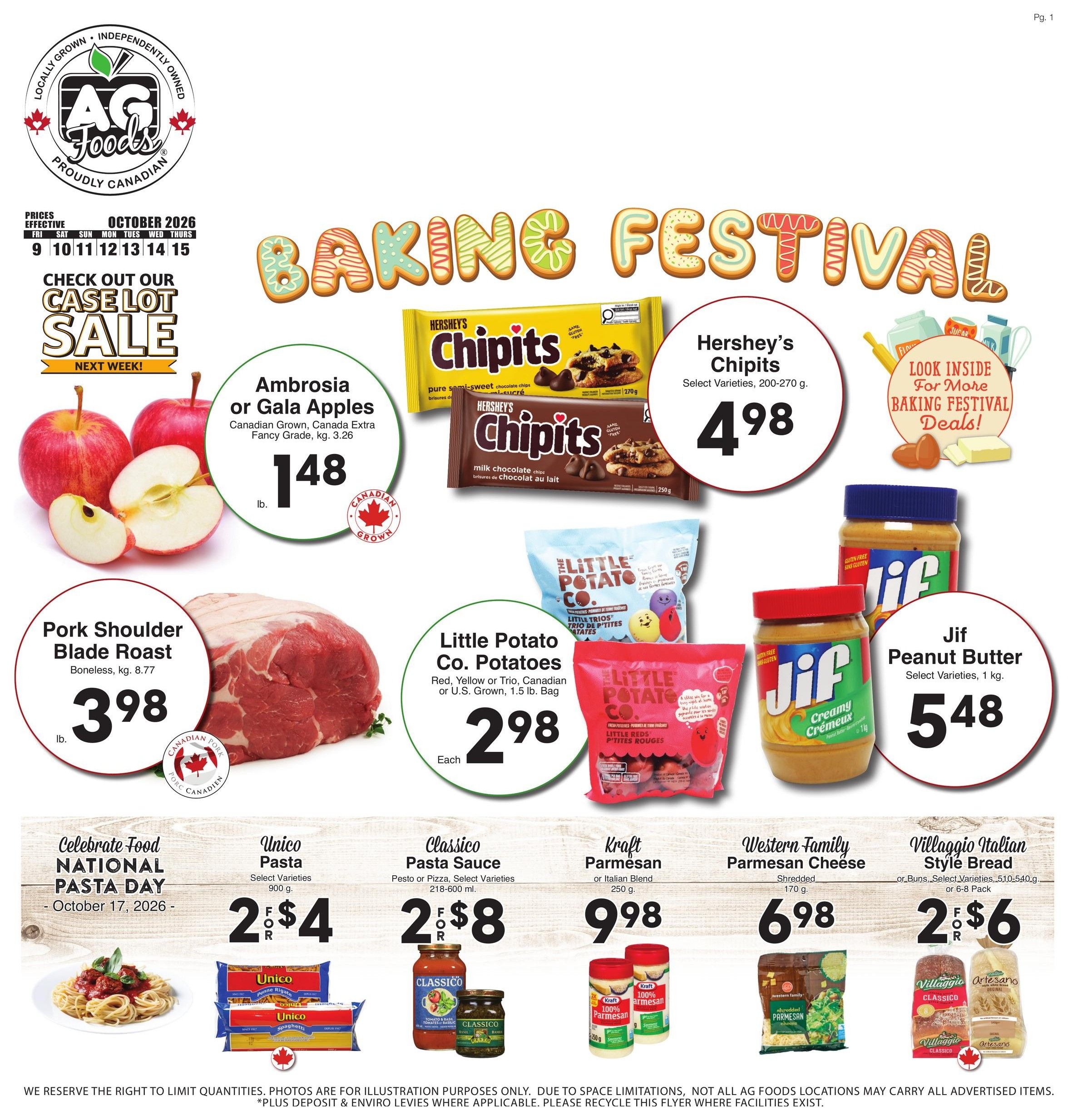 AG Foods Flyer October 9 to 15