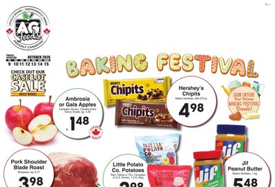 AG Foods Flyer October 9 to 15